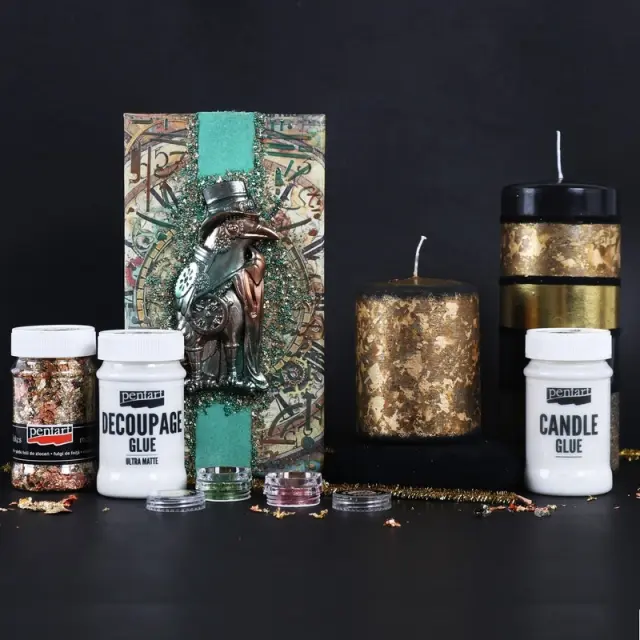 Κόλλα Decoupage Pentart, Ultra Matte 230ml 2