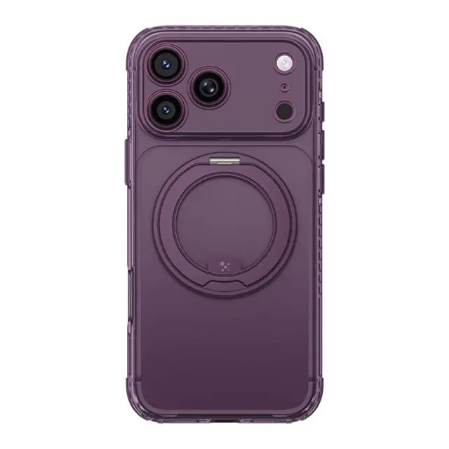 Amazingthing Θήκη Κινητού iPhone 18 Pro Titan Pro Spin Lens MagSafe Purple