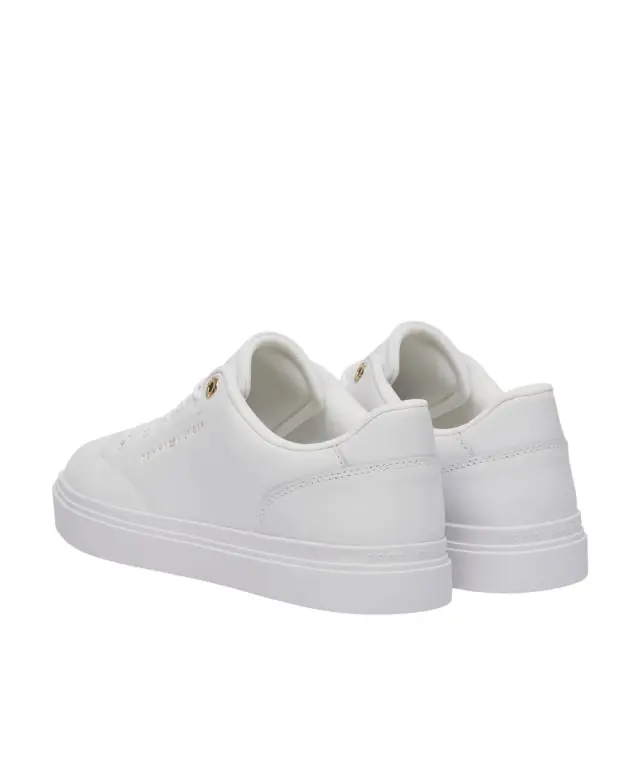 Tommy Hilfiger - Γυναικεία Sneakers Th Feminine Cupsole Leather FW0FW09105-YBS Λευκό 3