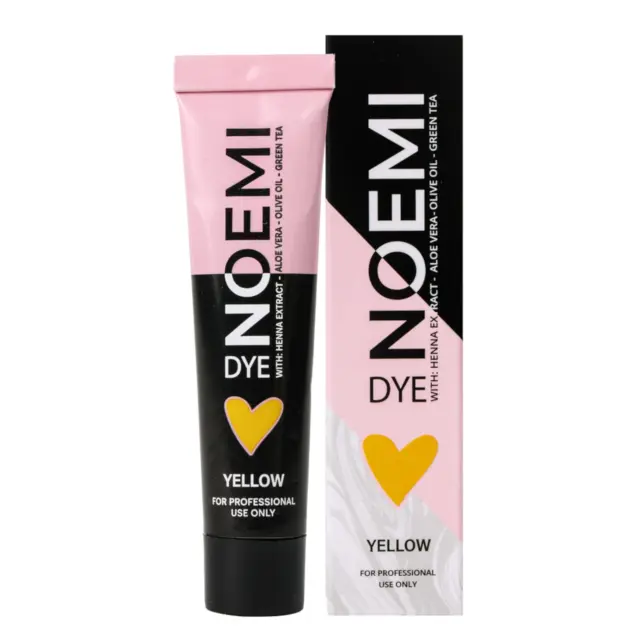 Noemi Βαφή Βλεφαρίδων Φρυδιών Με Χένα 15ml Yellow