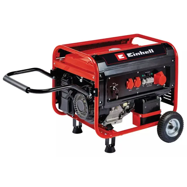 Einhell TC-PG 55/E5 - Ηλεκτρογεννήτρια Βενζίνης Τετράχρονη 7.5kW, AVR, 5500W (4152562)