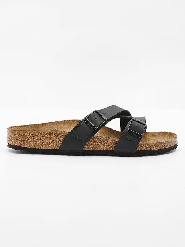Birkenstock Παντόφλες Γυναικείο Birko-Flor(ανθεκτικό υλικό της Birkenstock-επιτρέπει την επαφή με το νερό) Μαύρο BIR/YAO BALANCE 1016687 BLACK - 38 3