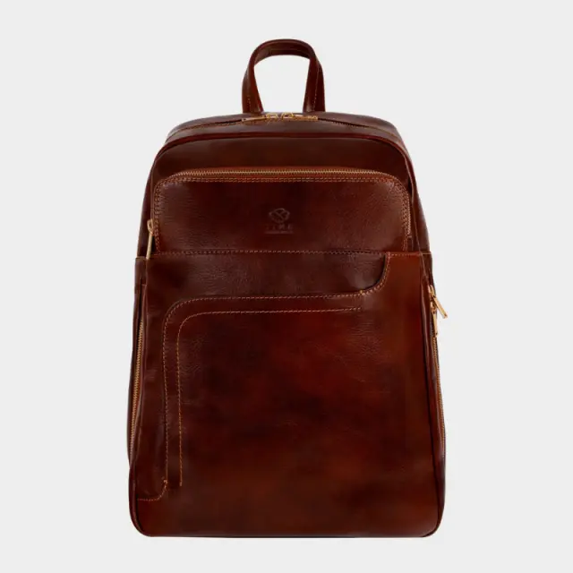 Δερμάτινο Backpack Time Resistanc L.A. Confidential Καφέ - ONESIZE