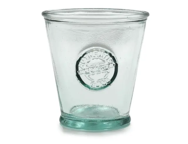 Ποτήρι Glass Drops Αuthentic (2198) Από ανακυκλωμένο γυαλί, Χωρητικότητας 220ml, Διαστάσεων Ø 9 x Υ 9 cm 2198 2