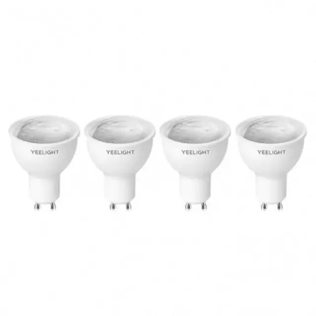 Λάμπα LED Yeelight YLDP004 W1 GU10 4.8W 350lm Warm White (4 τεμ.) N56361