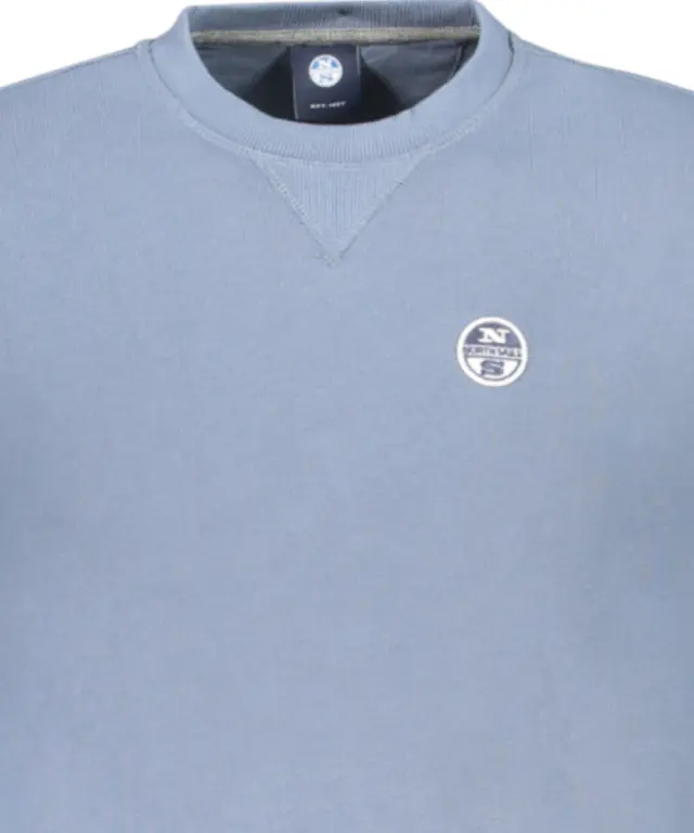 North Sails - Ανδρικό Φούτερ Hoodie Regular Fit 993022-000-0768 Μπλε 3