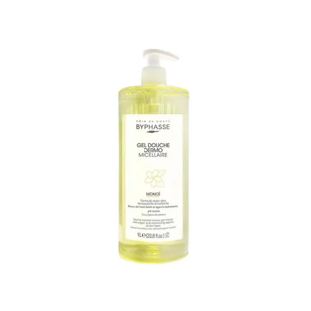 Byphasse dermo Micellar Shower Gel Tiare Flower 1L