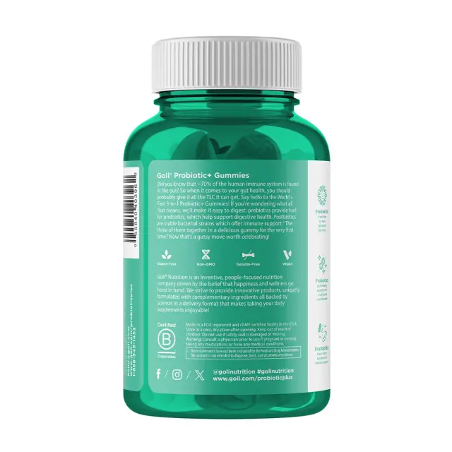 Goli Pre + Post + Probiotics Gummies 3