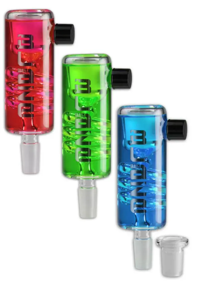 Γυάλινο Pre-Cooler Spiral Cooling Liquid - Κόκκινο SG14/19 2