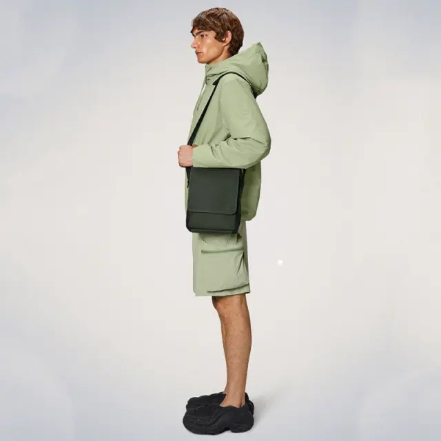 Τσάντα Χιαστί Rains Trail Reporter Bag W3 14550-03 Πράσινο - ONESIZE 3