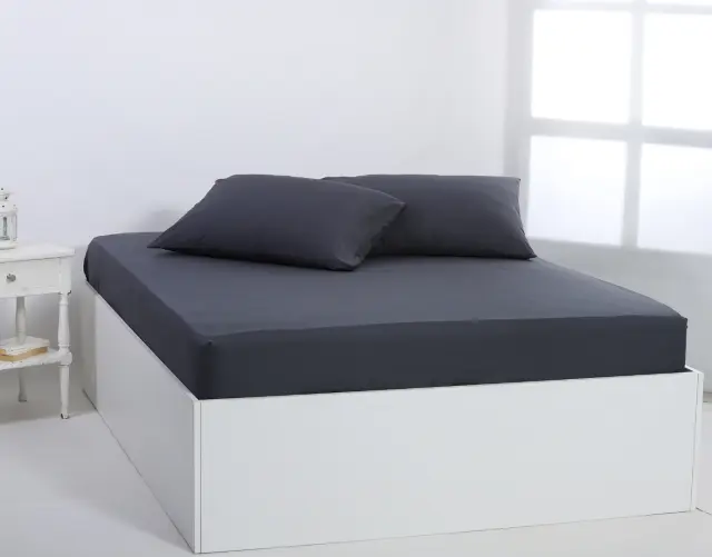 Βαμβακερό σεντόνι essentials (125cm x 200cm + 35cm) turbulence - -