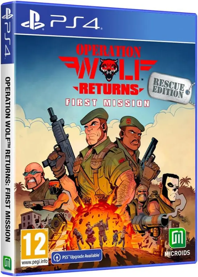 PS4 Operation Wolf Returns : First Mission - Rescue Edition