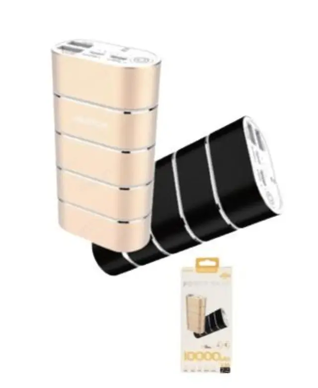NEWTOP Powerbank PB12 FASTCHARGE 10000mAh σε ΜΑΥΡΟ Χρώμα