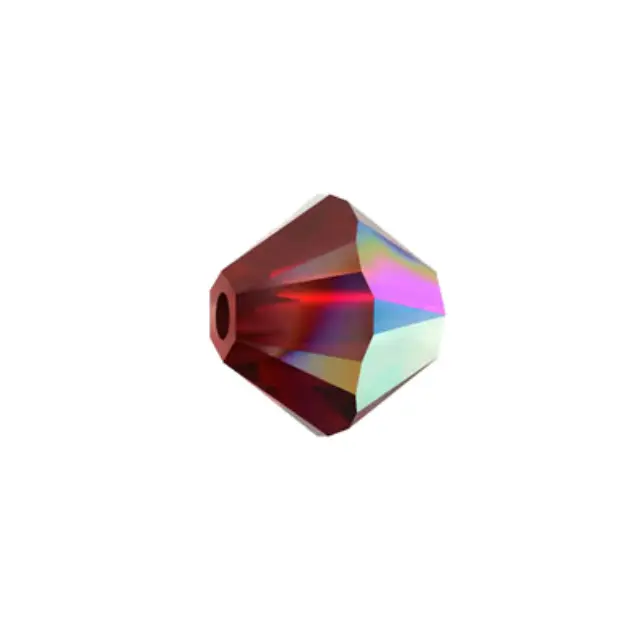 Swarovski 5328(208) XILION Bicone Siam AB 4mm - 30τεμ