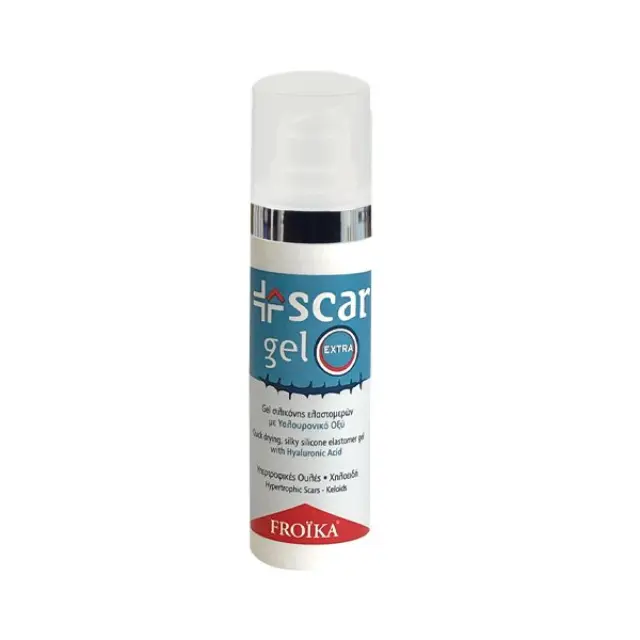 Froika | Scar Gel Extra Τζελ Σιλικόνης με Υαλουρονικό Οξύ για Ουλές | 15ml