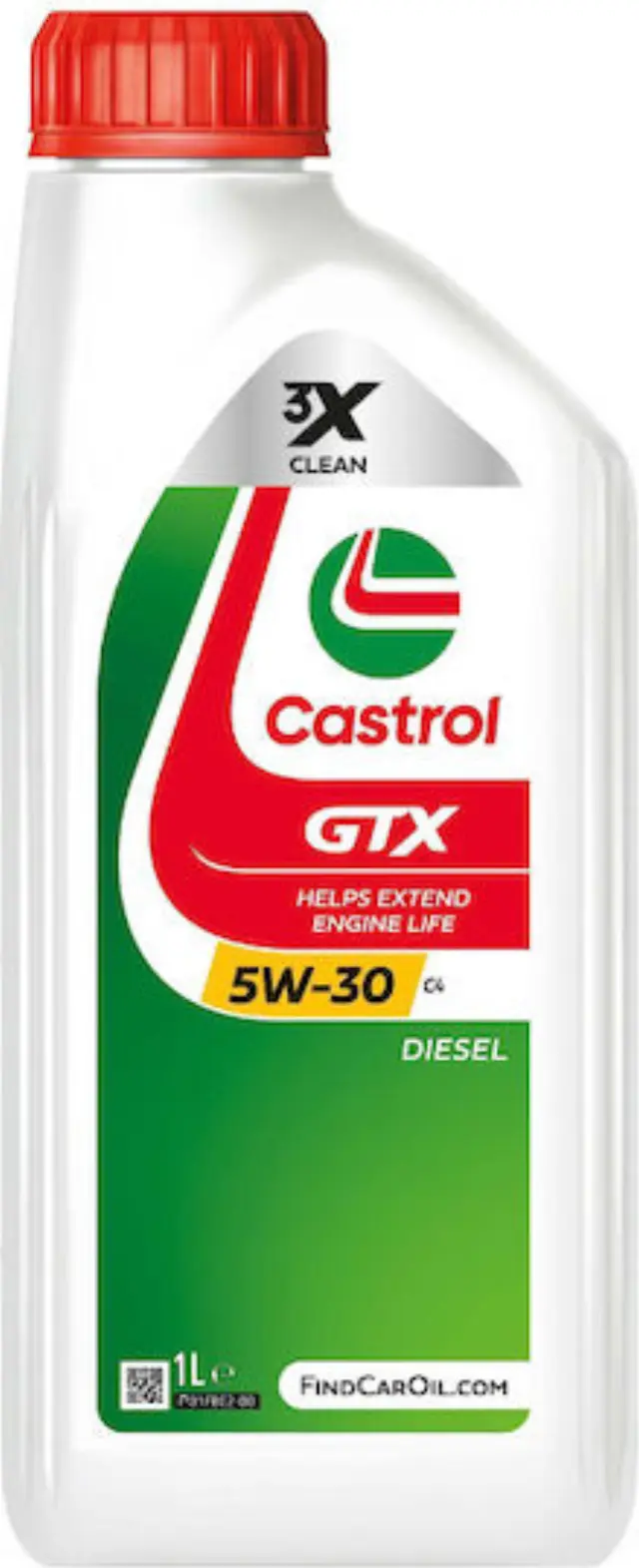 Castrol GTX C4 Συνθετικό Λάδι Αυτοκινήτου 5W-30 1lt