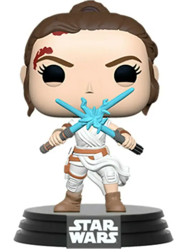 Funko POP! Star Wars Rey with 2 Light Sabers #434 Vinyl Figure 2