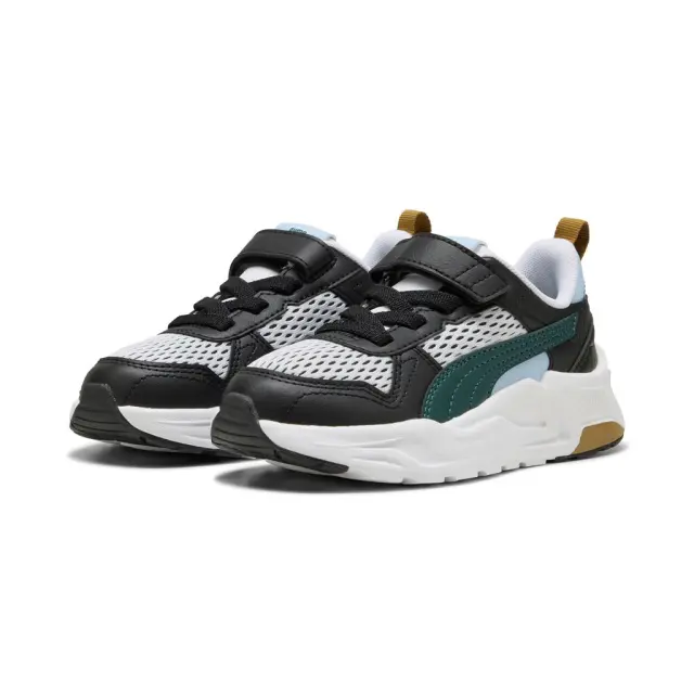Puma Ac+ Ps Αθλητικά Παιδικά Παπούτσια Running με Σκρατς Λευκά 2