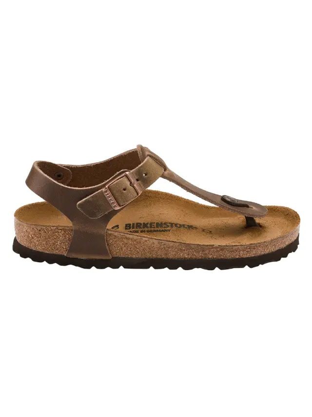 Birkenstock Πέδιλα Γυναικείο δέρμα Oiled Μπεζ BIR/KAIRO 1014805 TABACCO 3