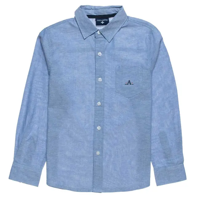 Πουκάμισο 100% cotton με κέντημα
