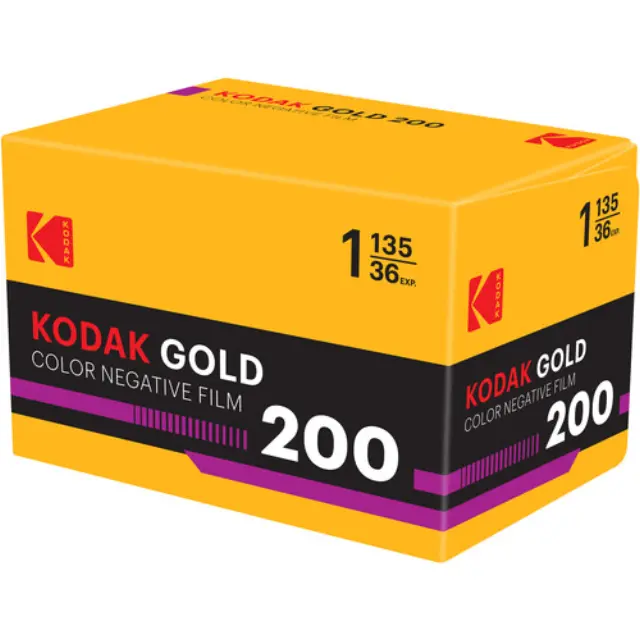 Kodak GOLD 135mm-36 exp. / 200 ASA φιλμ εγχρωμο (NEW)