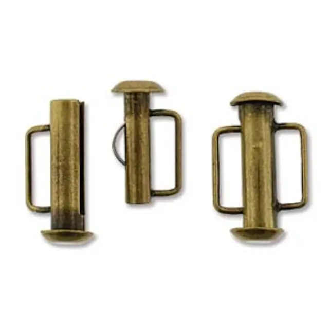 Κούμπωμα Σφηνωτό 16.5mm - Antique Brass - 4τεμ