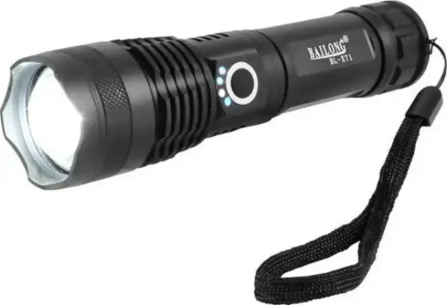 Bailong Επαναφορτιζόμενος Φακός LED Αδιάβροχος IPX6 με Μέγιστη Φωτεινότητα 1400lm BL-X71-P50