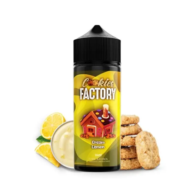 Cookies Factory Flavour Shot Cream Lemon 24ml/120ml