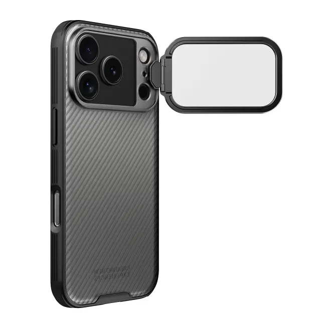 Nillkin CamShield Prop Case for Apple iPhone 18 Pro/17 Pro Transparent Black 2