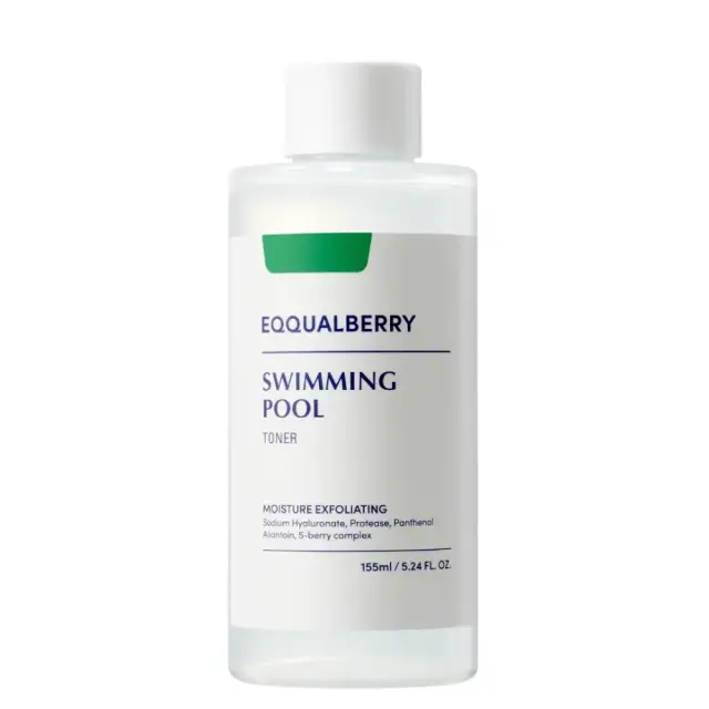 Eqqualberry Swimming Pool Daily Facial Toner Τονωτική Λοσιόν Προσώπου, 155ml