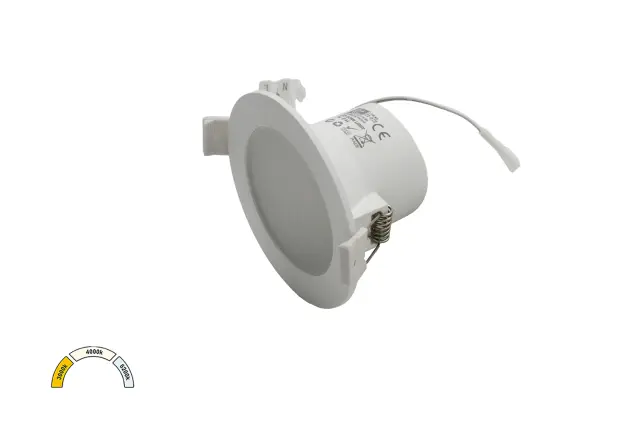 LED ΦΩΤΙΣΤΙΚΟ ΨΕΥΔΟΡΟΦΗΣ ΝΤΙΜΑΡΙΖΟΜ.+ΑΣΦΑΛΕΙΑΣ IP44 7W CCT ΛΕΥΚΟ