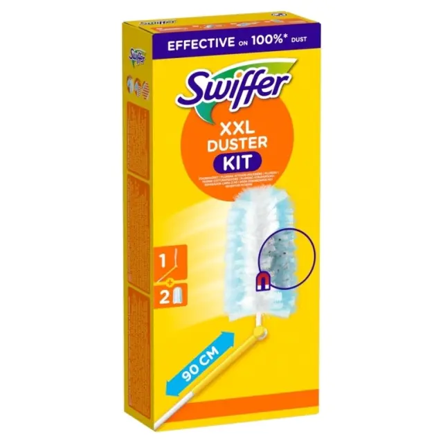 Swiffer Duster Kit πανάκι ξεσκονίσματος με χειρολαβή & 2 ανταλλακτικά xxl 2