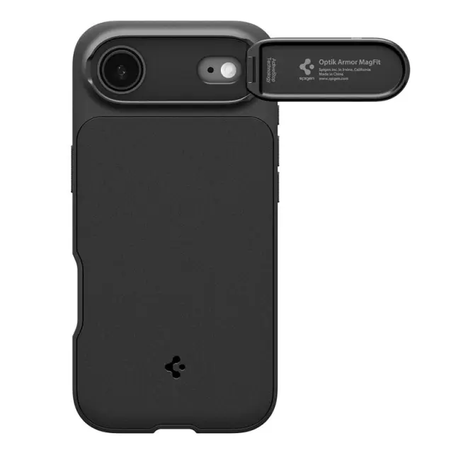Spigen Optik Armor MagSafe, black - iPhone Air 2