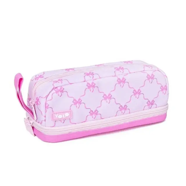 Yolo Κασετίνα Smart 2 Θήκες Pink Bow (90145)