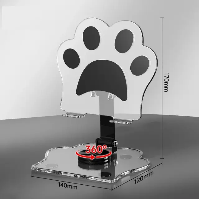 Βάση Στήριξης Κινητού και Tablet MY-7257 - PAW Πορτοκαλί 3