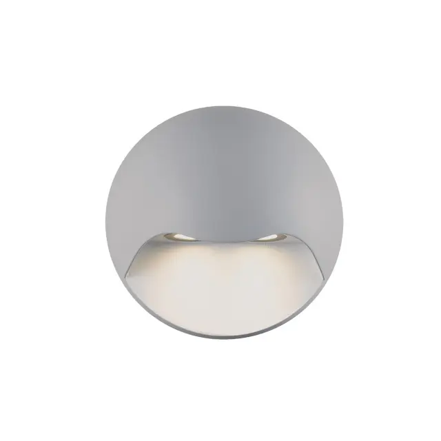 Ster Φωτιστικό Led τοίχου 6W 3000K 30° IP54 ø13x6.8cm γκρι Γκρί