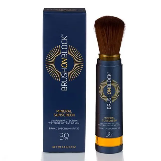 Brush On Block Translucent Mineral Powder Sunscreen Spf 30 Αντηλιακή πούδρα προσώπου 3,4gr