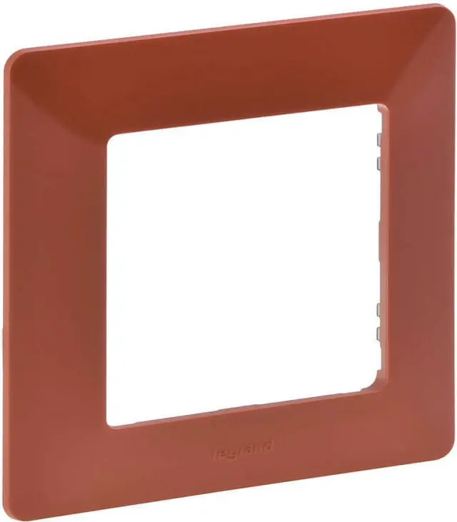 Plate Valena Life, 1-Gang, Terracotta