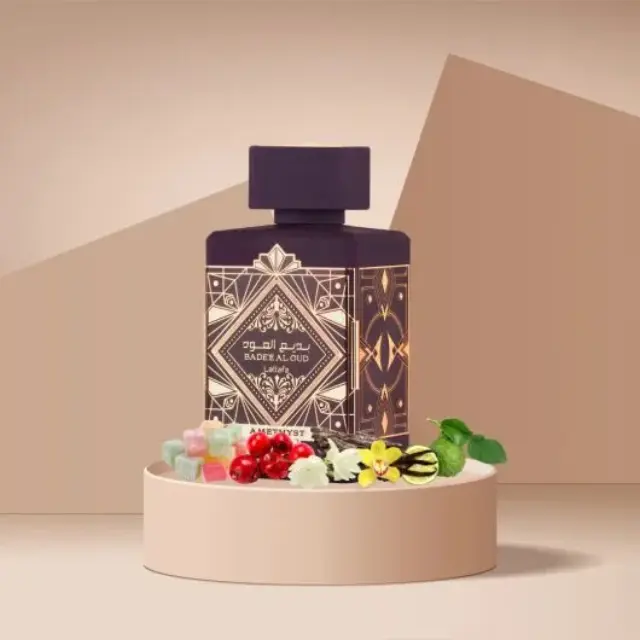 Lattafa Amethyst Badee Al Oud Eau De Parfum Γυναικείο Άρωμα 100ml 2