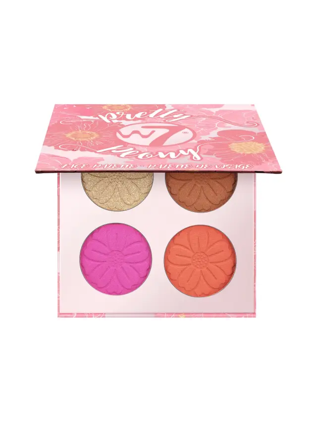 Pretty Peony Face Palette W7 2