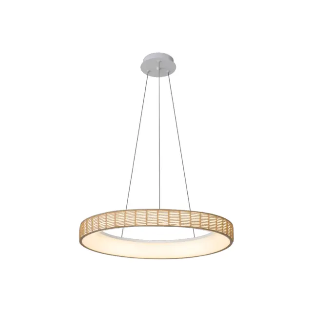Inlight Κρεμαστό Φωτιστικό LED από σχοινί 3CCT, 32W D:60x8cm (42041)
