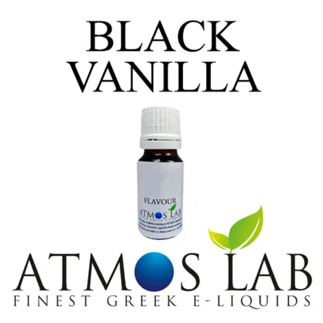 Black Vanilla (άρωμα) 10ml - Atmos Lab