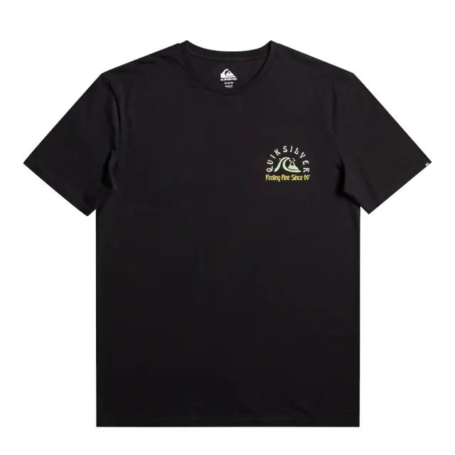 QUIKSILVER THE ORIGINAL BARREL SS ΑΝΔΡΙΚΗ ΜΠΛΟΥΖΑ - KVJ0 BLACK