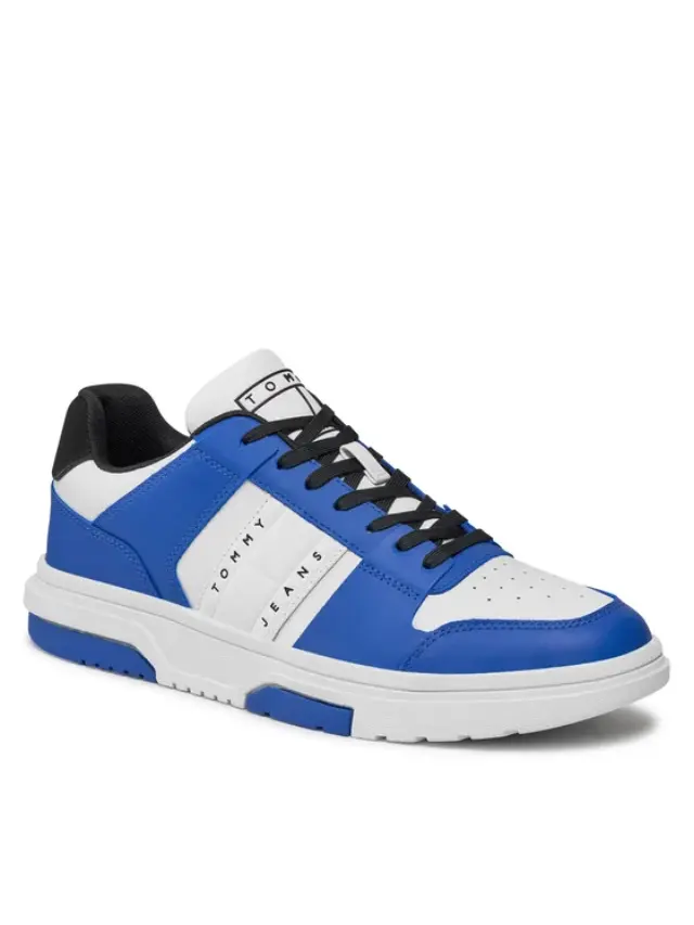 Tommy Hilfiger - Ανδρικά Sneakers EM0EM01283-0K5 Μπλε - 40