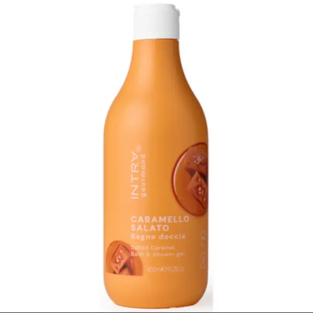 Intra Shower Gel Salted Caramel Ενυδατικό Αφρόλουτρο Σώματος με Καραμέλα, 450ml
