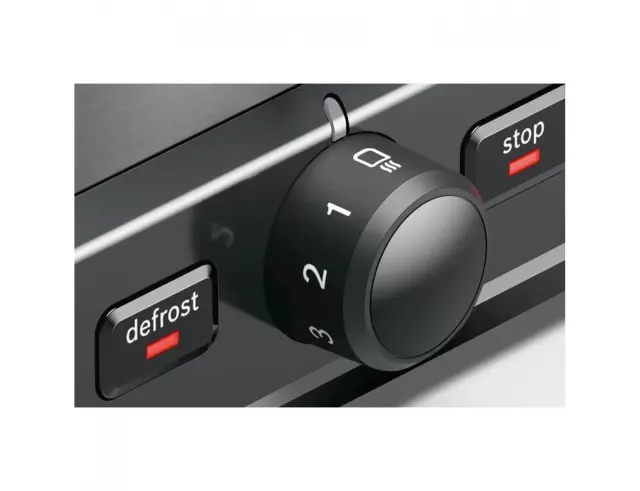 Φρυγανιέρα Bosch DesignLine TAT5P425 με ισχύ 970W και χωρητικότητα 2 φέτες ψωμιού - Grey TAT5P425 3