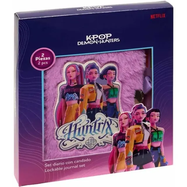 Σετ Δώρου (Ημερολόγιο & Στυλό) K-POP DEMON HUNTERS - Gift Box - Fur Diary + Pen 5426601000