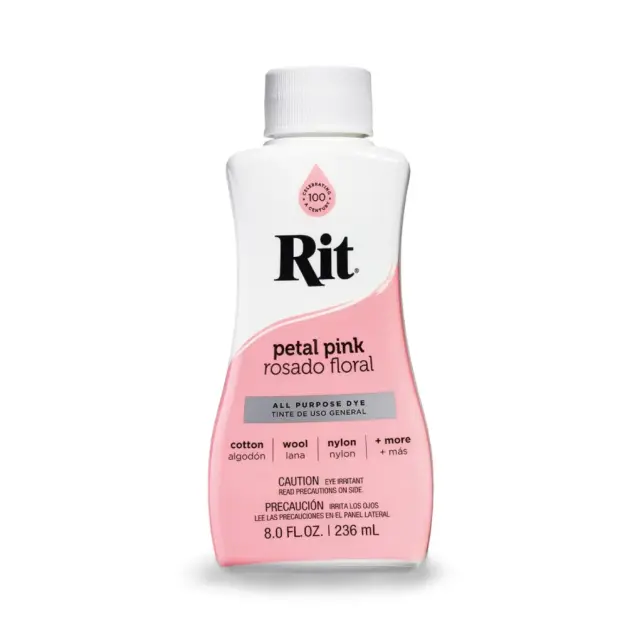 RIT DYE Liquid All-Purpose Βαφή Υφασμάτων – Petal Pink 236ml