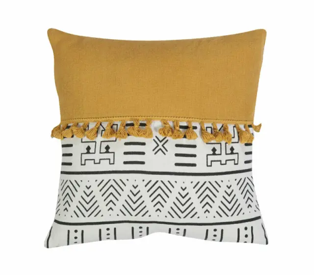 ΜΑΞΙΛΑΡΙ ΒΑΜΒ-ΠΟΛ BERNICE 45X45 YELLOW - NEF NEF