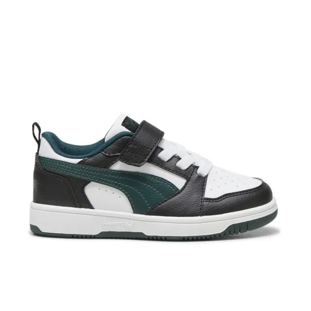 Puma Rebound V6 Low Inf (397420-15) - Λευκό-Μαύρο - 22